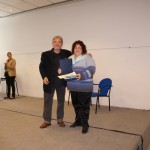 Màrius Serra m'entrega el premi: Finalista Narrativa Curta