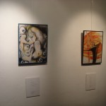 Quadres de Majo Valiño i Lola Bellbé