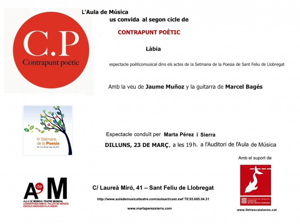 CONTRAPUNT POETIC SetmanaPoesia