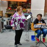 A la plaça del Diamant