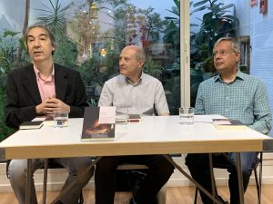 Miquel-Lluís Muntané a la llibreria Jaimes