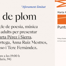 «Punta de plom» a Ona llibres