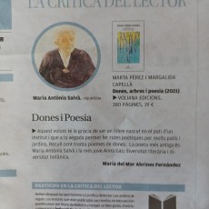 «Dones, arbres i poesia» recomanat