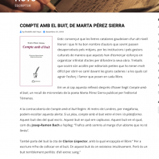 Rodolfo del Hoyo ressenya «Compte amb el buit»