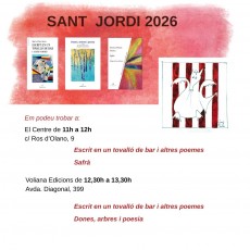 Sant Jordi 2026