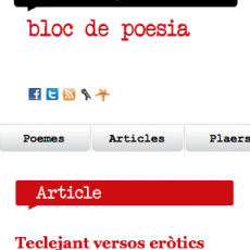 Clàudia Viladrich parla del SMS il·lustrat